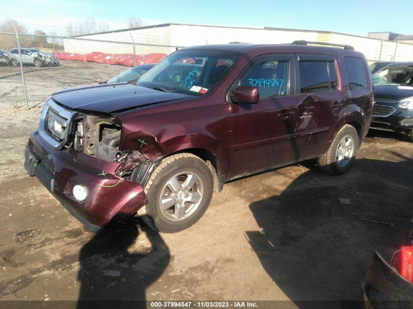 2011 Honda Pilot Ex VIN: 5FNYF4H45BB064832 Lot: 37994547