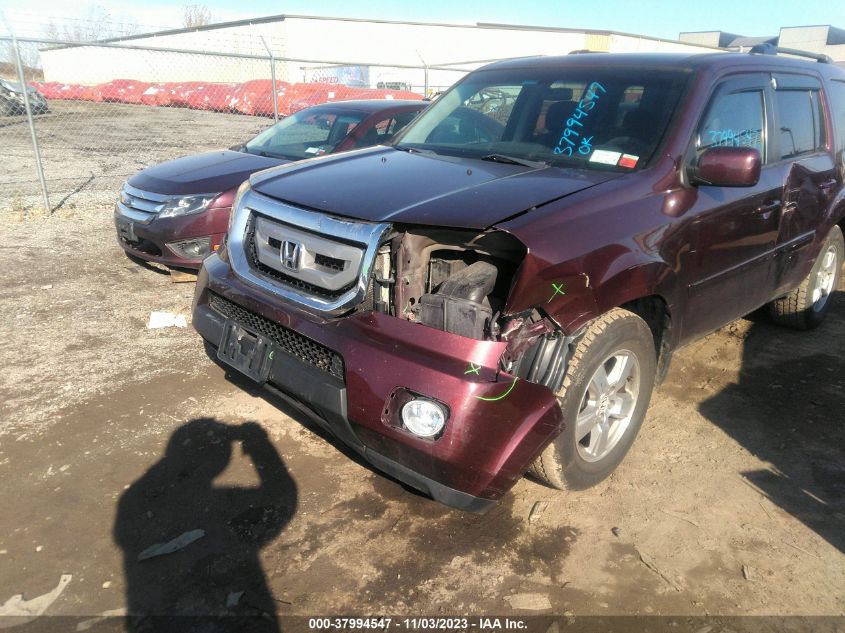 2011 Honda Pilot Ex VIN: 5FNYF4H45BB064832 Lot: 37994547