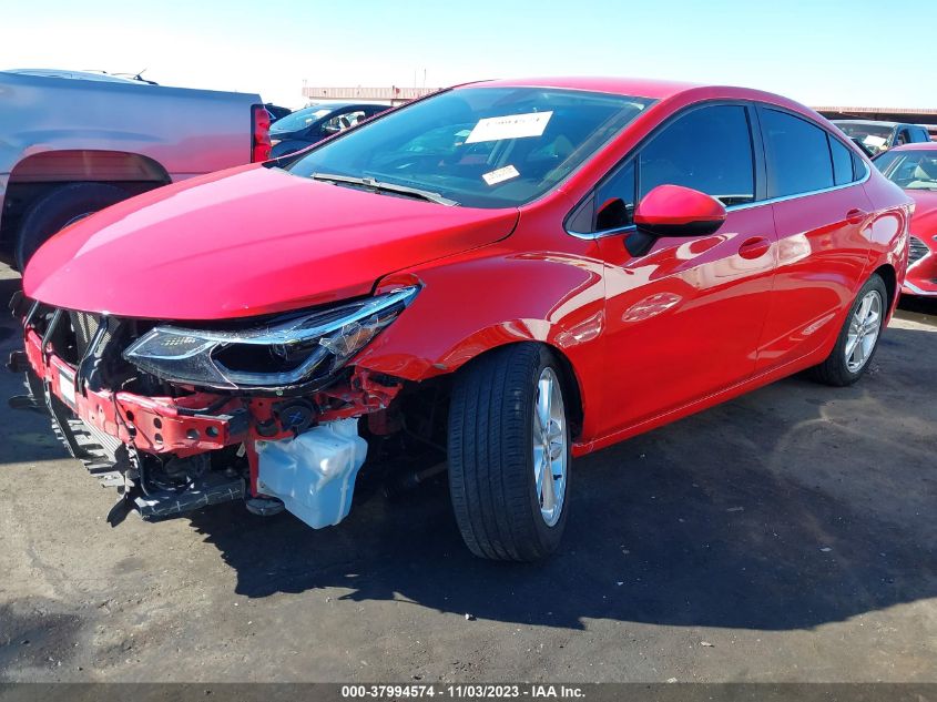 2018 Chevrolet Cruze Lt Auto VIN: 1G1BE5SM3J7145543 Lot: 37994574