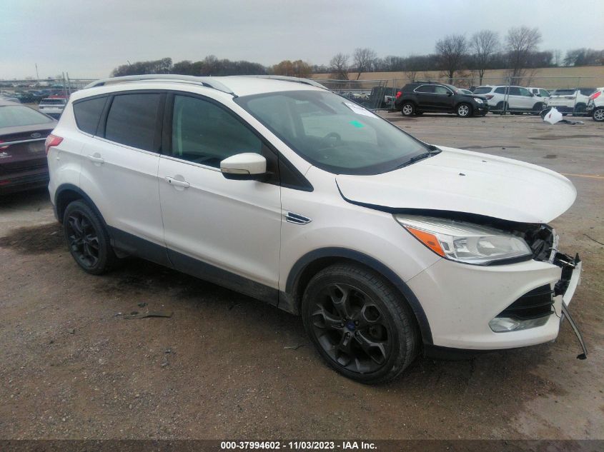 2014 Ford Escape Titanium VIN: 1FMCU9JX8EUA62713 Lot: 37994602