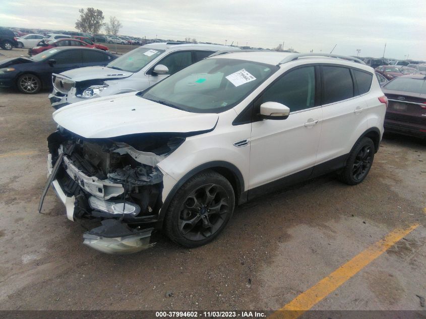 2014 Ford Escape Titanium VIN: 1FMCU9JX8EUA62713 Lot: 37994602