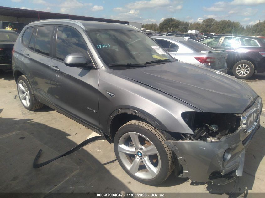 2017 BMW X3 Sdrive28I VIN: 5UXWZ7C37H0V92361 Lot: 37994647