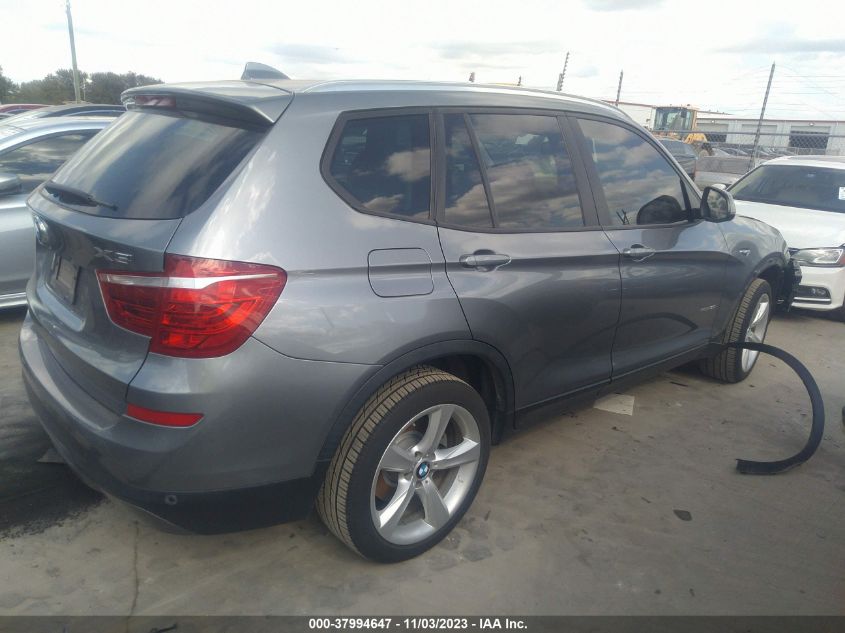 2017 BMW X3 Sdrive28I VIN: 5UXWZ7C37H0V92361 Lot: 37994647