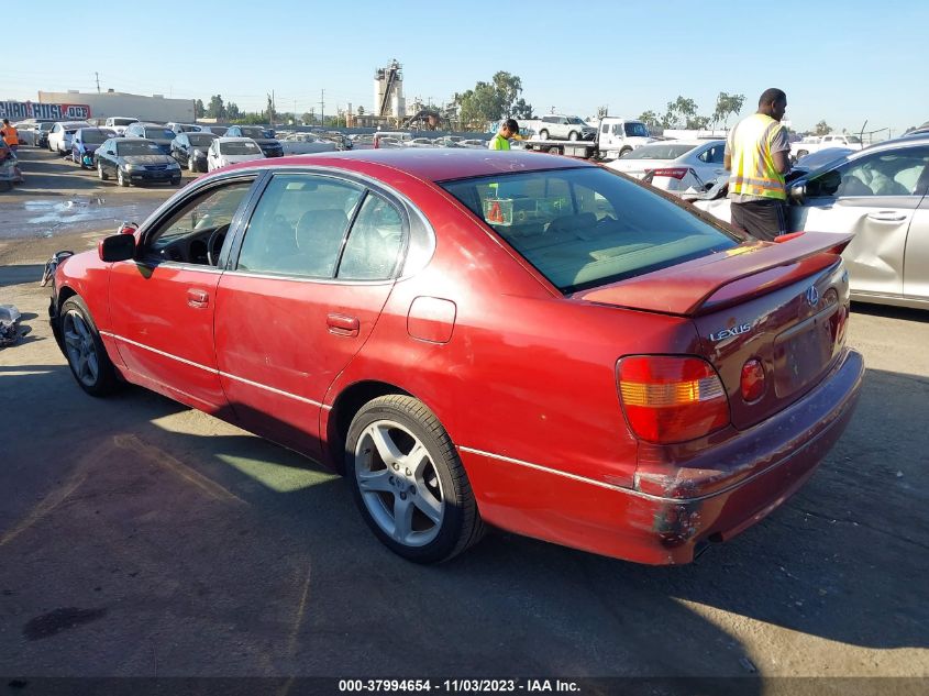 1998 Lexus Gs 400 VIN: JT8BH68X0W0009827 Lot: 37994654