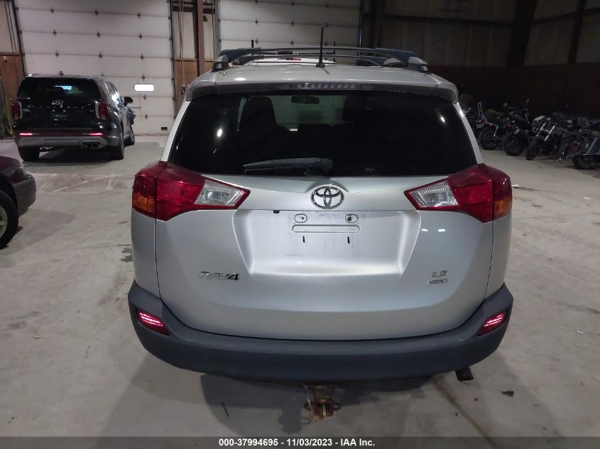 2014 Toyota Rav4 Le VIN: 2T3BFREV6EW171547 Lot: 37994695