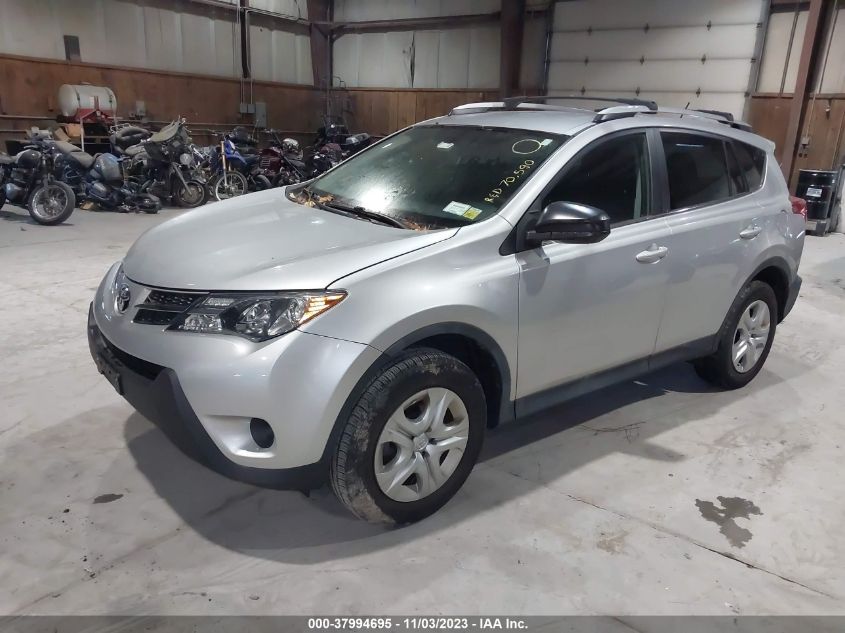 2014 Toyota Rav4 Le VIN: 2T3BFREV6EW171547 Lot: 37994695