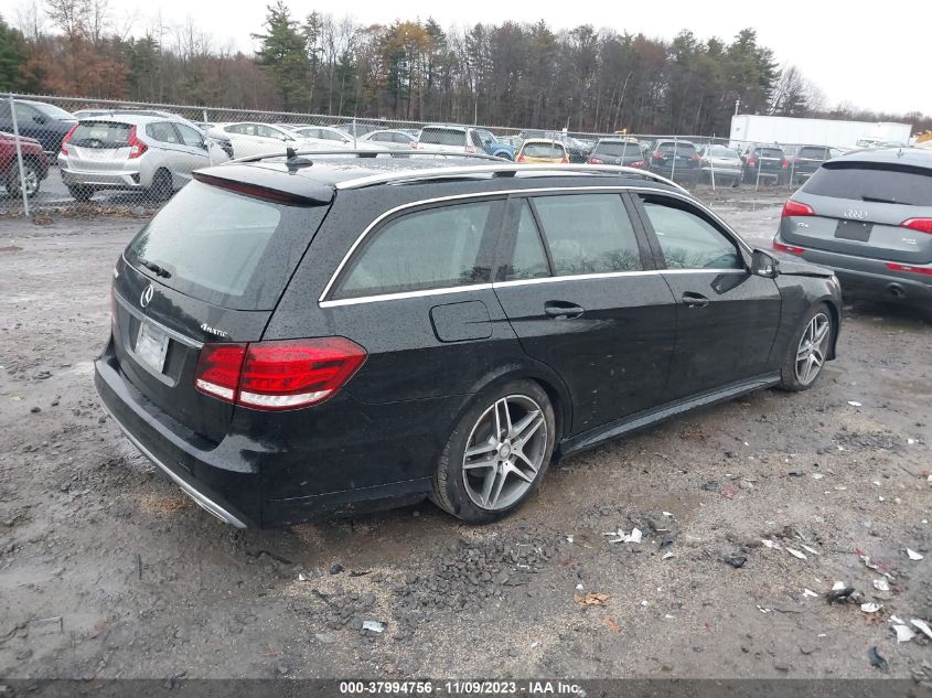 2014 Mercedes-Benz E 350 4Matic VIN: WDDHH8JB1EA994370 Lot: 37994756