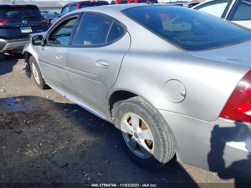 2006 Pontiac Grand Prix VIN: 2G2WP552061226828 Lot: 37994766