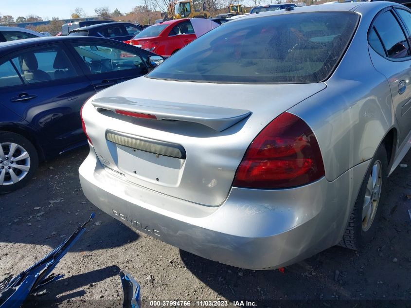 2006 Pontiac Grand Prix VIN: 2G2WP552061226828 Lot: 37994766