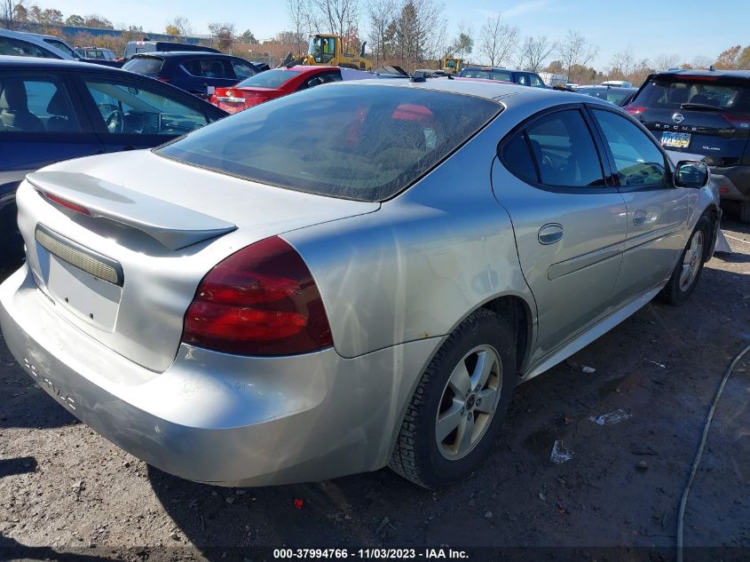 2006 Pontiac Grand Prix VIN: 2G2WP552061226828 Lot: 37994766