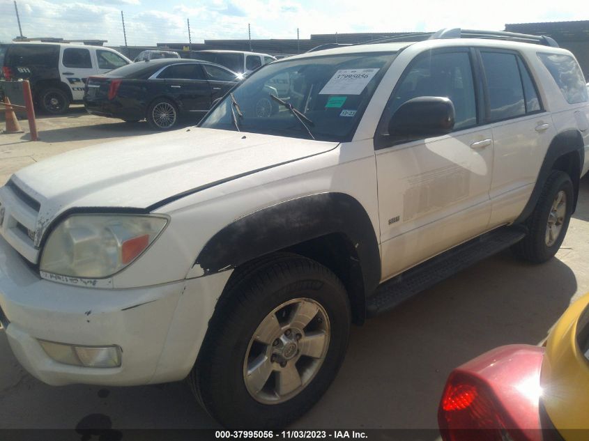 2004 Toyota 4Runner Sr5 V8 VIN: JTEZT14R248003126 Lot: 37995056