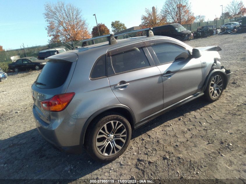 2016 Mitsubishi Outlander Sport 2.4 Es VIN: JA4AP3AW0GZ051809 Lot: 37995115