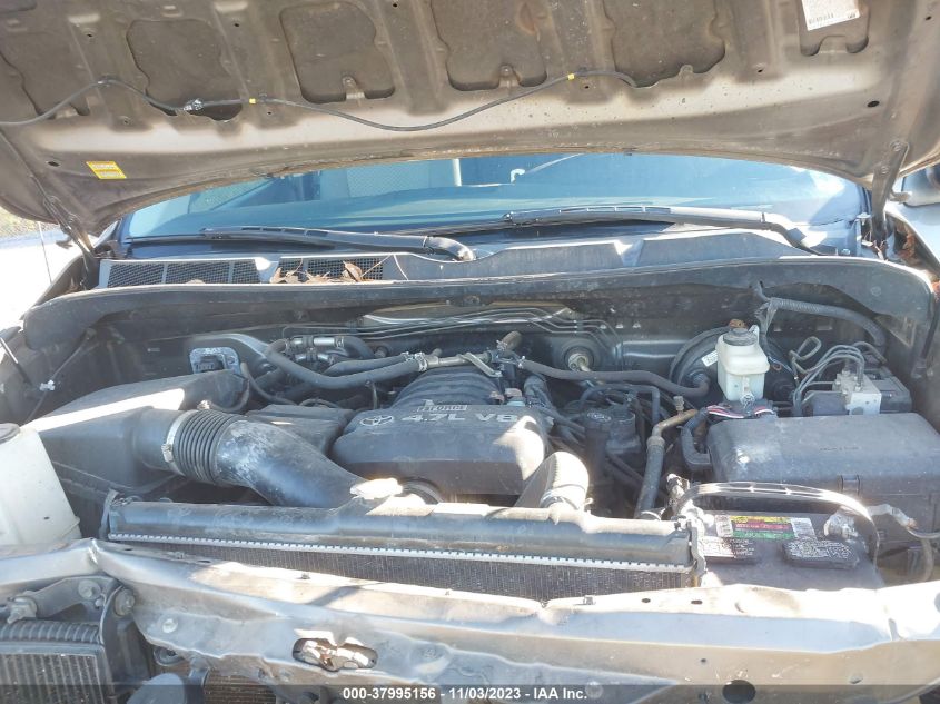 5TFRT54188X017615 2008 Toyota Tundra Sr5 4.7L V8