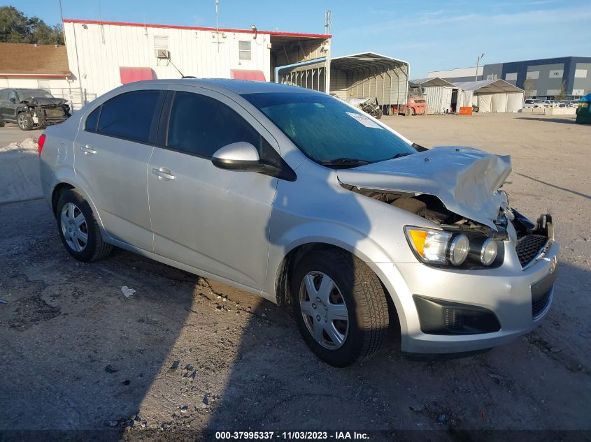 2015 Chevrolet Sonic Ls VIN: 1G1JB5SH3F4154906 Lot: 37995337