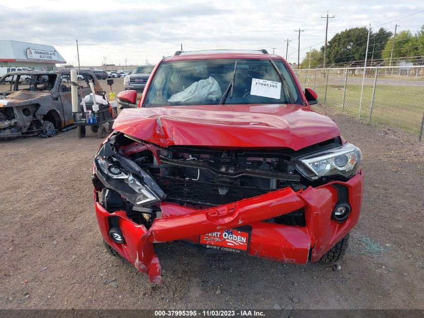 2023 Toyota 4Runner Sr5 Premium VIN: JTENU5JR7P6198986 Lot: 37995395