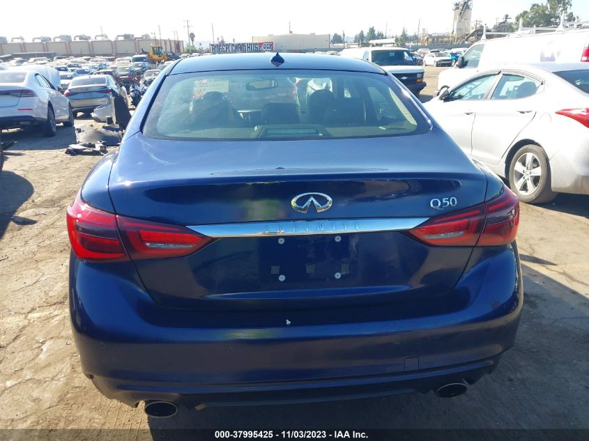 2023 Infiniti Q50 Luxe VIN: JN1EV7BP7PM511740 Lot: 37995425