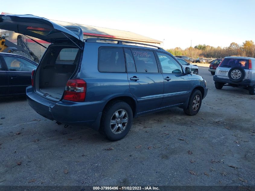 2006 Toyota Highlander W/3Rd Row/Limited W VIN: JTEEP21A360143646 Lot: 37995496