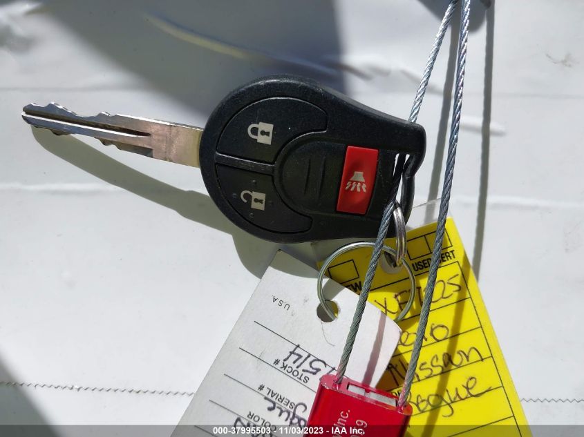 2010 Nissan Rogue S VIN: JN8AS5MT6AW500859 Lot: 37995503