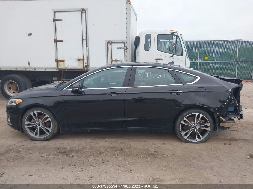 2020 Ford Fusion Titanium VIN: 3FA6P0D94LR130792 Lot: 37995514