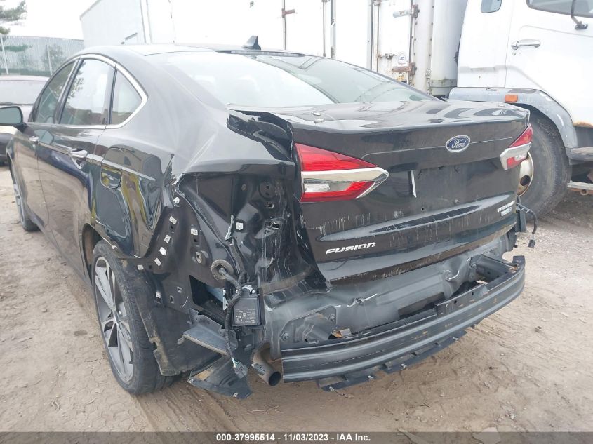 2020 Ford Fusion Titanium VIN: 3FA6P0D94LR130792 Lot: 37995514