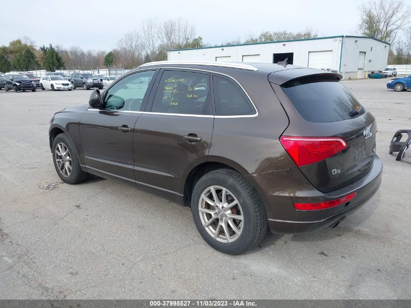 2011 Audi Q5 2.0T Premium VIN: WA1CFAFP4BA036318 Lot: 37995527