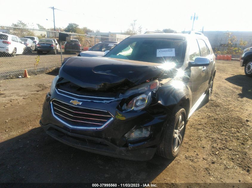 2016 Chevrolet Equinox Ltz VIN: 2GNFLGE38G6267098 Lot: 37995560