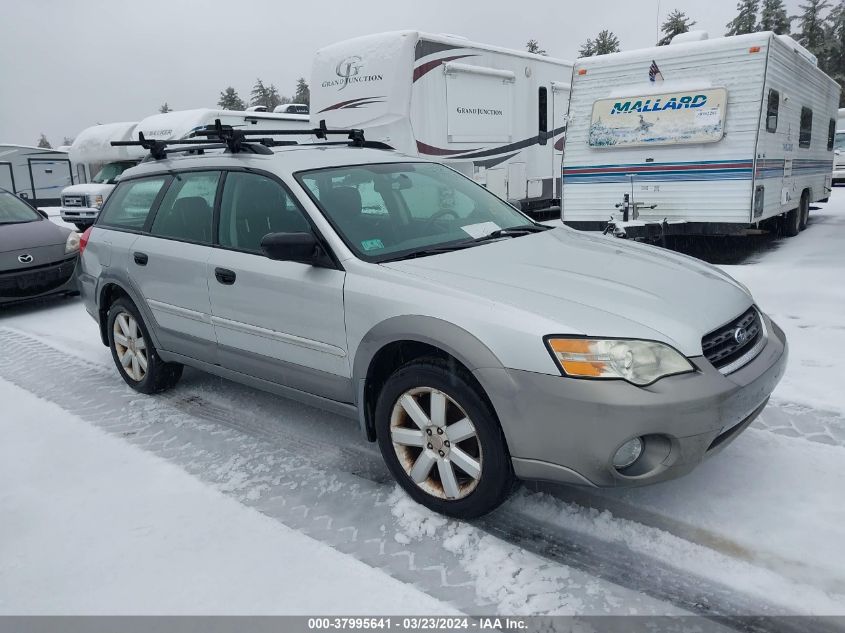 2007 Subaru Outback 2.5I/2.5I Basic/2.5I L.l. Bean Edition VIN: 4S4BP61C377344984 Lot: 37995641