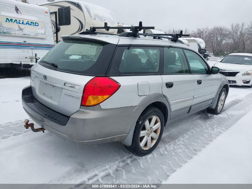 2007 Subaru Outback 2.5I/2.5I Basic/2.5I L.l. Bean Edition VIN: 4S4BP61C377344984 Lot: 37995641