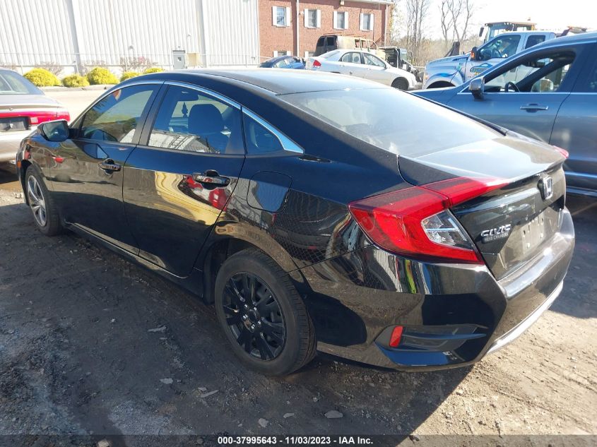 2020 Honda Civic Lx VIN: 2HGFC2F63LH536192 Lot: 37995643