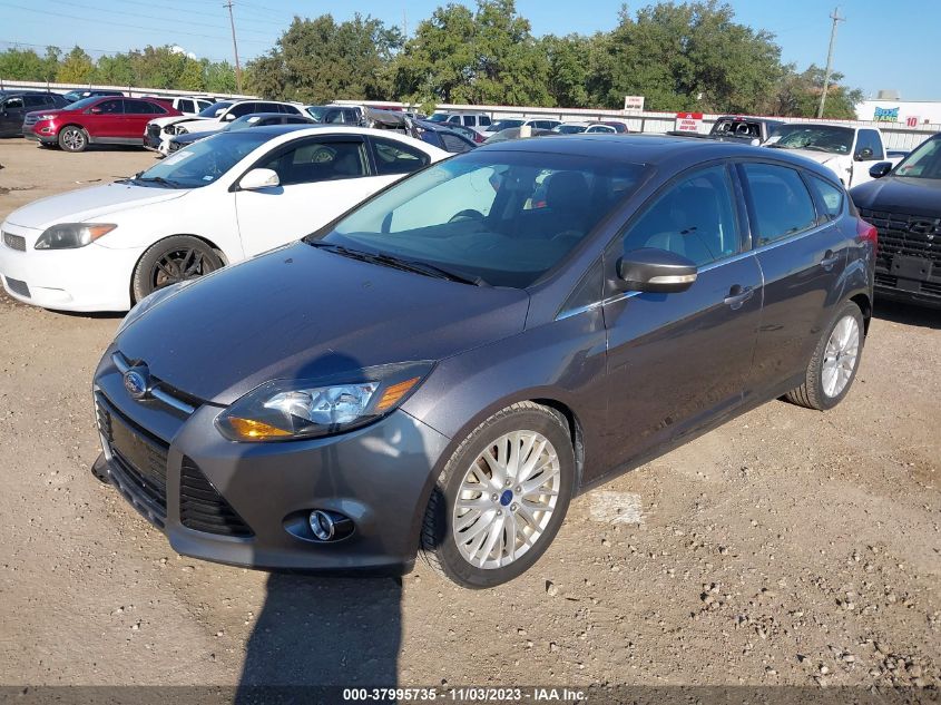 2014 Ford Focus Titanium VIN: 1FADP3N22EL293758 Lot: 37995735