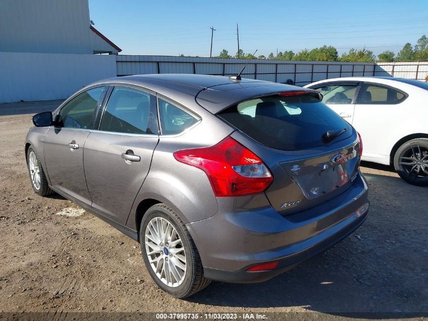 2014 Ford Focus Titanium VIN: 1FADP3N22EL293758 Lot: 37995735