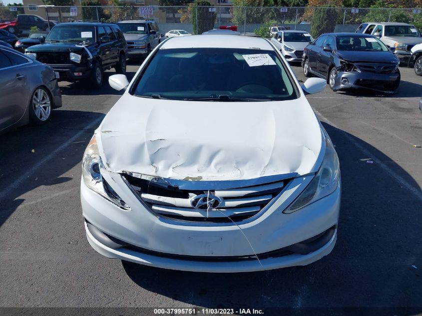 2014 Hyundai Sonata Gls VIN: 5NPEB4AC0EH820699 Lot: 37995751