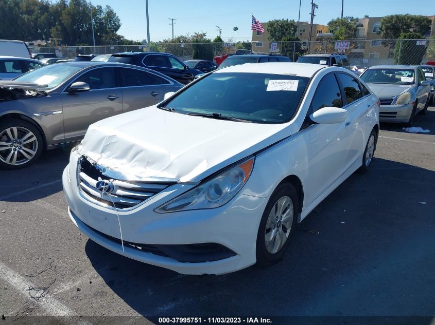 2014 Hyundai Sonata Gls VIN: 5NPEB4AC0EH820699 Lot: 37995751