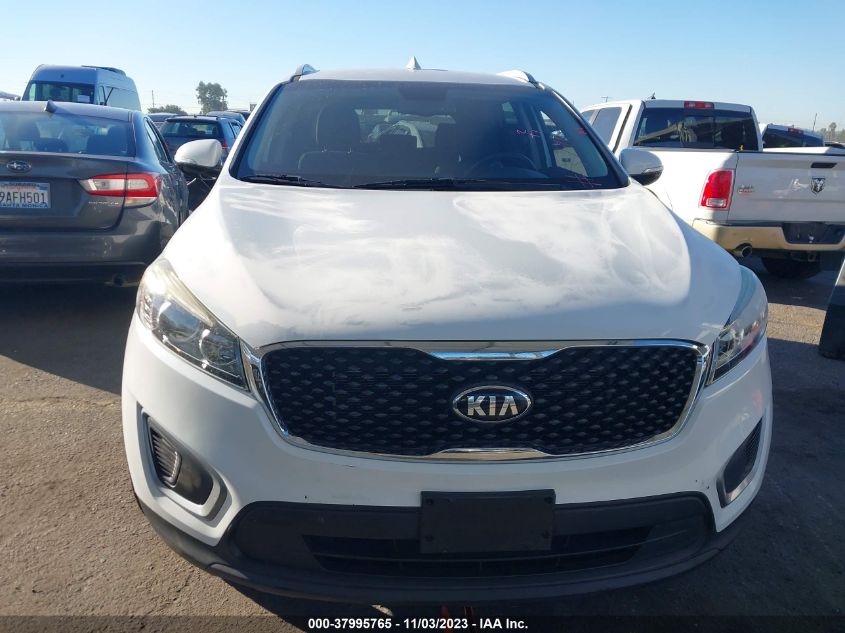 2017 Kia Sorento 2.4L Lx VIN: 5XYPG4A35HG261091 Lot: 37995765