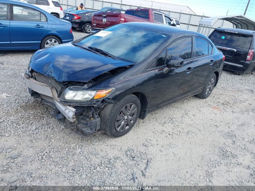 2012 Honda Civic Lx VIN: 19XFB2F51CE369562 Lot: 37995935