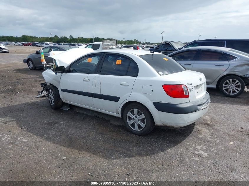 2009 Kia Rio Lx VIN: KNADE223796580151 Lot: 37995938