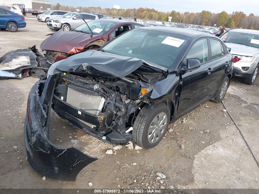 2020 Kia Rio Lx VIN: 3KPA24AD2LE343458 Lot: 37995972