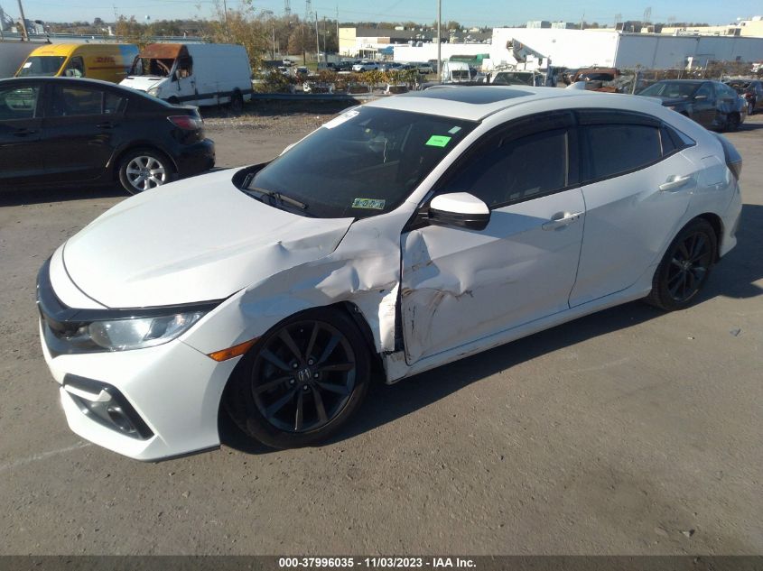 2020 Honda Civic Ex VIN: SHHFK7H6XLU408385 Lot: 37996035