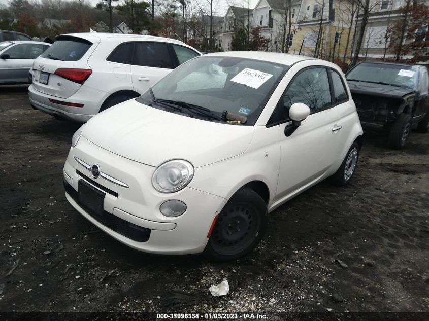 2013 Fiat 500 Pop VIN: 3C3CFFARXDT665013 Lot: 37996134