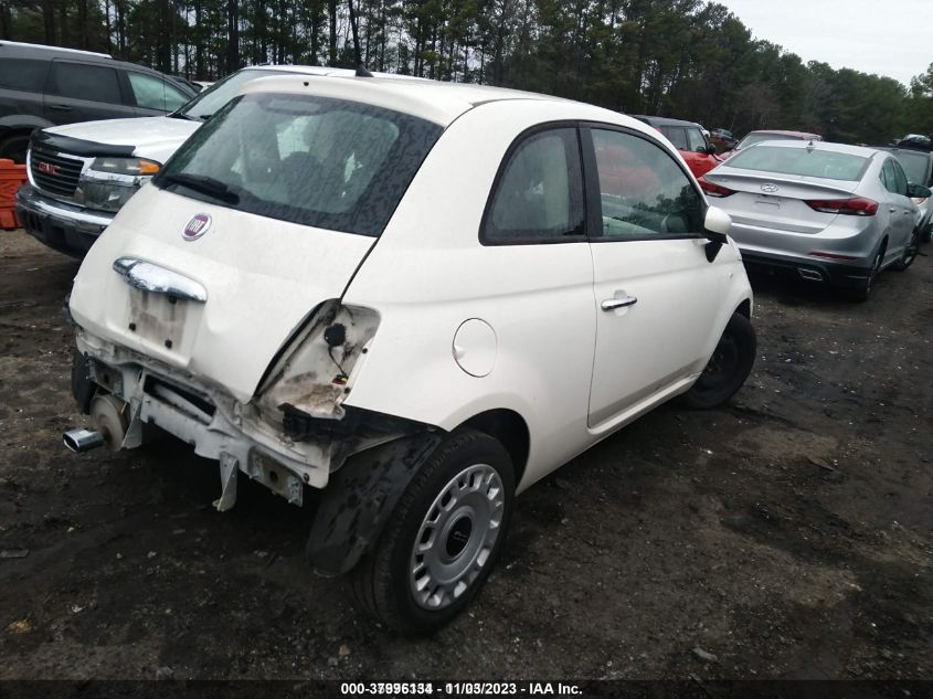 2013 Fiat 500 Pop VIN: 3C3CFFARXDT665013 Lot: 37996134