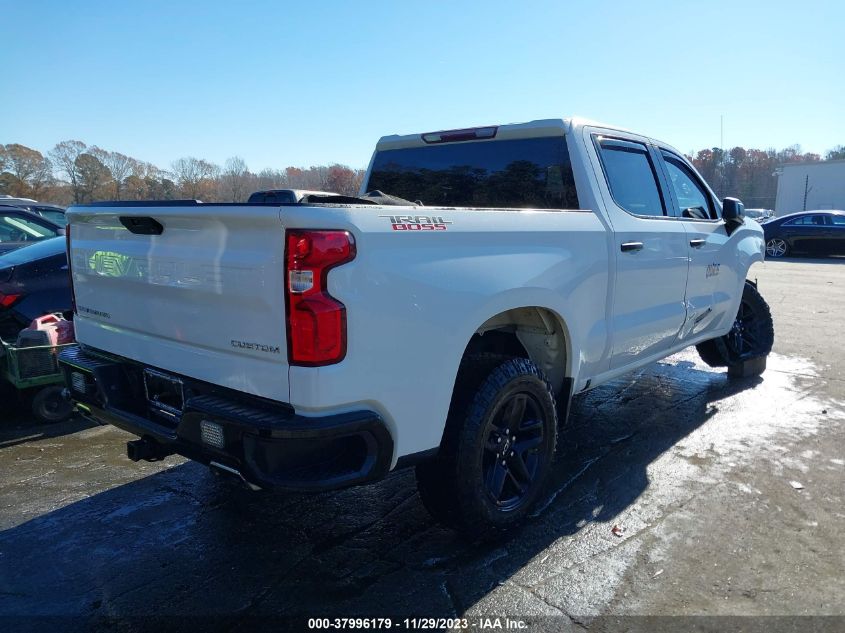 2021 Chevrolet Silverado 1500 4Wd Short Bed Custom Trail Boss VIN: 1GCPYCEF5MZ233265 Lot: 37996179