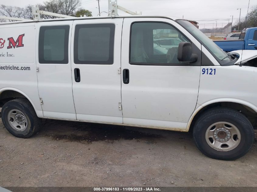 2017 Chevrolet Express 2500 Work Van VIN: 1GCWGAFF9H1336534 Lot: 37996183