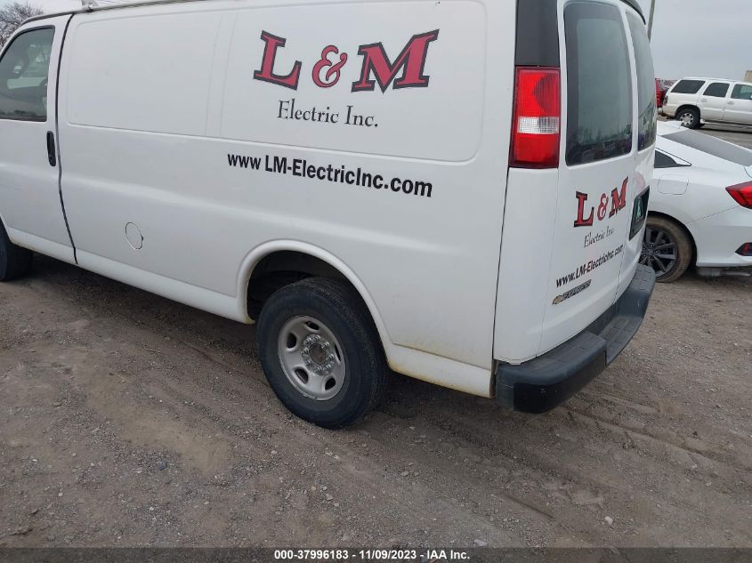 2017 Chevrolet Express 2500 Work Van VIN: 1GCWGAFF9H1336534 Lot: 37996183