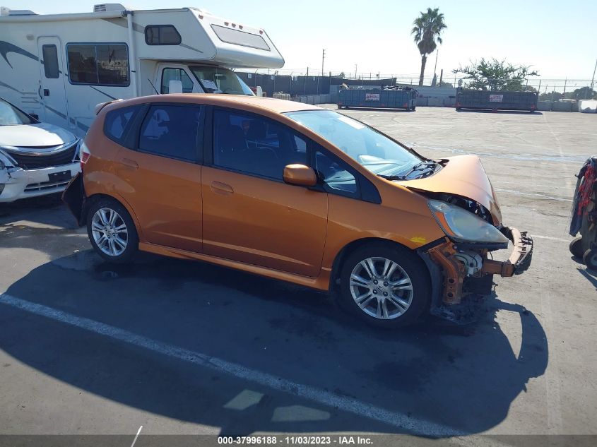 2009 Honda Fit Sport VIN: JHMGE88639S058417 Lot: 37996188