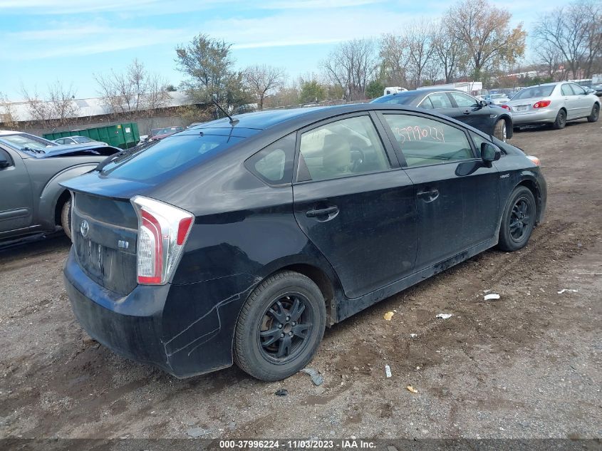 2012 Toyota Prius Two VIN: JTDKN3DU6C5520140 Lot: 37996224