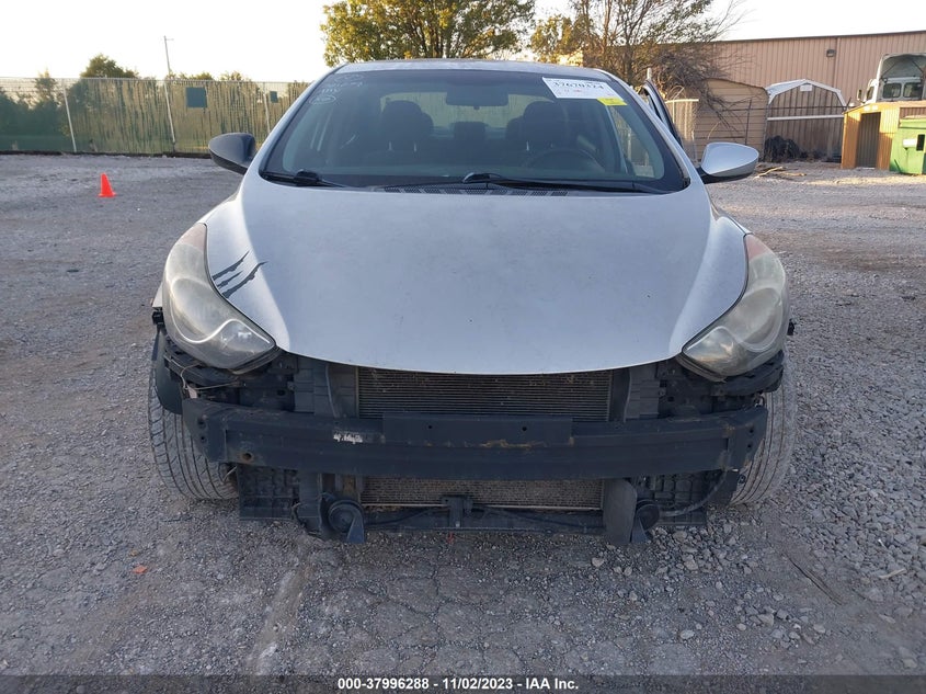2013 Hyundai Elantra Gls VIN: 5NPDH4AE4DH381839 Lot: 37996288