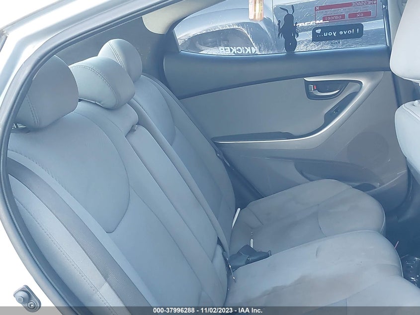 2013 Hyundai Elantra Gls VIN: 5NPDH4AE4DH381839 Lot: 37996288