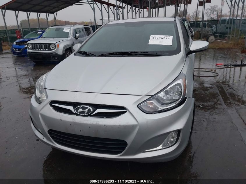 2013 Hyundai Accent Gls VIN: KMHCU4AE3DU316151 Lot: 37996293