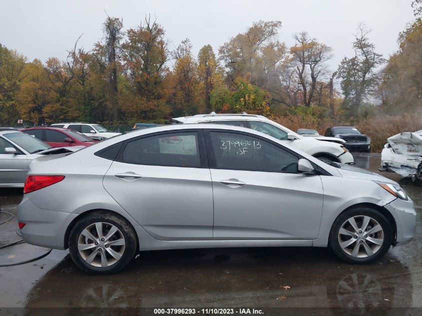 2013 Hyundai Accent Gls VIN: KMHCU4AE3DU316151 Lot: 37996293