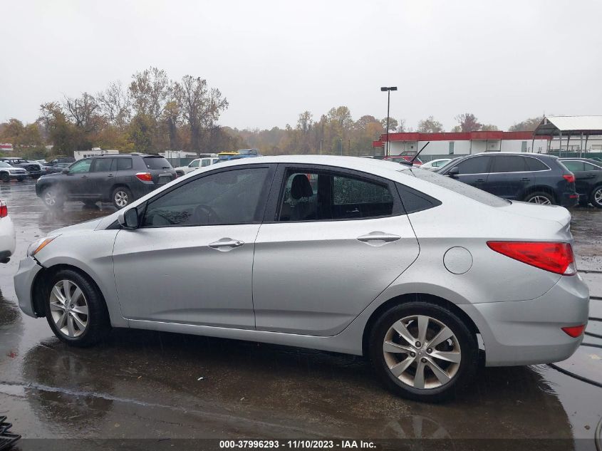 2013 Hyundai Accent Gls VIN: KMHCU4AE3DU316151 Lot: 37996293